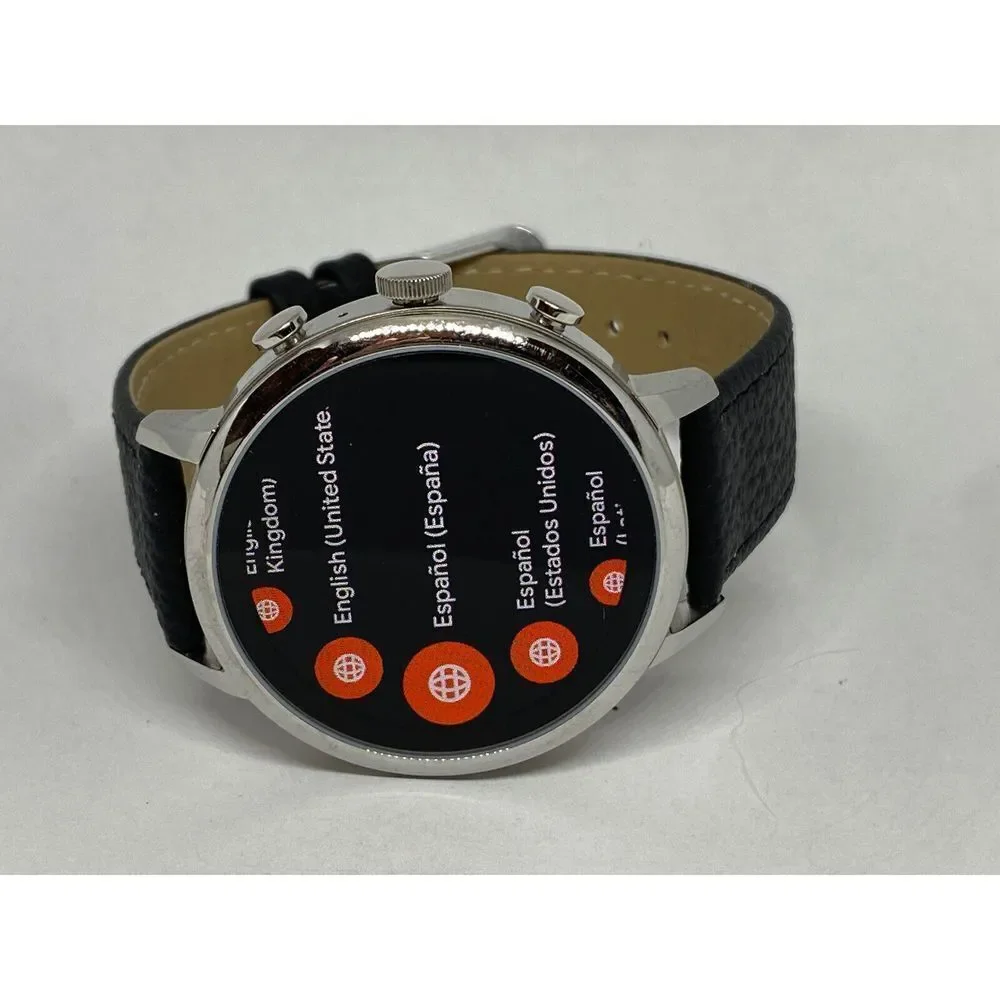 Fossil Gen 4 Authentic Digital Dial Smart Watch Custom Band FTW6017 DC110